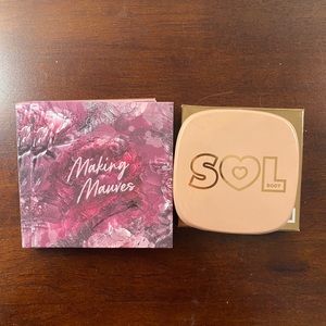 Colourpop Eyeshadow Palette and Highlighter